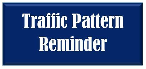 Traffic Pattern Reminder Image